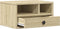 vidaXL - Printerkastje - 40x32x22,5 - cm - bewerkt - hout - sonoma - eikenkleurig