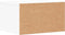 vidaXL - Printerkastje - 40x32x22,5 - cm - bewerkt - hout - wit