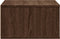 vidaXL - Printerkastje - 49x40x22,5 - cm - bewerkt - hout - bruin - eikenkleurig