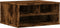 vidaXL - Printerkastje - 49x40x22,5 - cm - bewerkt - hout - gerookt - eikenkleurig