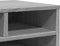 vidaXL - Printerkastje - 49x40x22,5 - cm - bewerkt - hout - grijs - sonoma - eiken