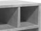 vidaXL - Printerkastje - met - wielen - 41x32x48 - cm - betongrijs