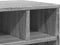 vidaXL - Printerkastje - met - wielen - 41x32x48 - cm - grijs - sonoma - eikenkleur