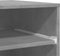 vidaXL - Printerkastje - met - wielen - 60x48x74 - cm - betongrijs