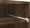vidaXL - Printerkastje - met - wielen - 60x48x74 - cm - gerookt - eikenkleurig