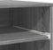 vidaXL - Printerkastje - met - wielen - 60x48x74 - cm - grijs - sonoma - eikenkleur