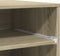 vidaXL - Printerkastje - met - wielen - 60x48x74 - cm - sonoma - eikenkleurig