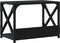 vidaXL - Printerstandaard - 2-laags - 44x26x31,5 - cm - bewerkt - hout - zwart