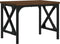 vidaXL - Printerstandaard - 40x30x31 - cm - bewerkt - hout - bruin - eikenkleur