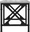 vidaXL - Printerstandaard - 40x30x31 - cm - bewerkt - hout - grijs - sonoma - eiken