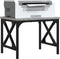 vidaXL - Printerstandaard - 40x30x31 - cm - bewerkt - hout - grijs - sonoma - eiken
