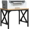 vidaXL - Printerstandaard - 40x30x31 - cm - bewerkt - hout - sonoma - eikenkleurig