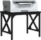 vidaXL - Printerstandaard - 40x30x31 - cm - bewerkt - hout - zwart