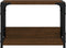 vidaXL - Printerstandaard - 44x26x31,5 - cm - bewerkt - hout - bruin - eikenkleur