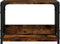 vidaXL - Printerstandaard - 44x26x31,5 - cm - bewerkt - hout - gerookt - eikenkleur