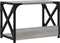 vidaXL - Printerstandaard - 44x26x31,5 - cm - bewerkt - hout - grijs - sonoma - eiken