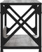 vidaXL - Printerstandaard - 44x26x31,5 - cm - bewerkt - hout - grijs - sonoma - eiken