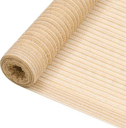 vidaXL - Privacynet - 150 - g/m² - 2x10 - m - HDPE - beige