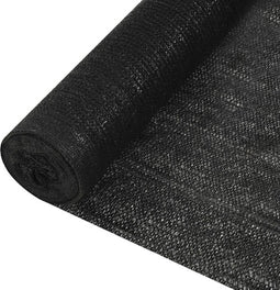 vidaXL - Privacynet - 150 - g/m² - 3,6x10 - m - HDPE - zwart
