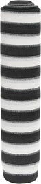 vidaXL - Privacynet - 75 - g/m² - 1,2x25 - m - HDPE - antracietkleurig - en - wit