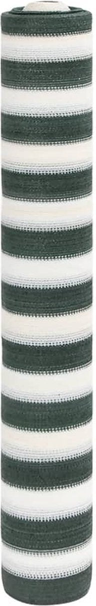 vidaXL - Privacynet - 75 - g/m² - 1,2x25 - m - HDPE - groen - en - wit