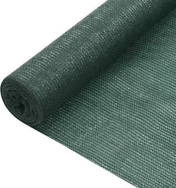 vidaXL - Privacynet - 75 - g/m² - 1,8x50 - m - HDPE - groen