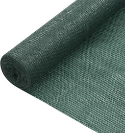 vidaXL - Privacynet - 75 - g/m² - 2x10 - m - HDPE - groen