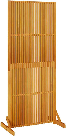 vidaXL - Privacyscherm - 180,5 - cm - massief - acaciahout - voor - binnen/buiten