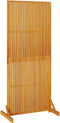 vidaXL - Privacyscherm - 180,5 - cm - massief - acaciahout - voor - binnen/buiten