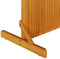 vidaXL - Privacyscherm - 180,5 - cm - massief - acaciahout - voor - binnen/buiten