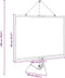 vidaXL - Projectiescherm - met - statief - 50 - inch - 4:3