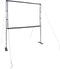 vidaXL - Projectiescherm - met - statieven - 90 - inch - 4:3