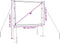 vidaXL - Projectiescherm - met - statieven - 90 - inch - 4:3