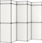 vidaXL - Promotiewand - met - 15 - panelen - inklapbaar - 302x200 - cm - wit