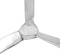 vidaXL - Propeller - voor - aan - de - muur - 70 - cm - aluminium - zilver
