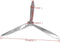 vidaXL - Propeller - voor - aan - de - muur - 70 - cm - aluminium - zilver