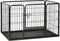 vidaXL - Puppyren - 91,5x59x61 - cm - staal