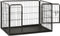 vidaXL - Puppyren - 91,5x59x61 - cm - staal