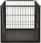 vidaXL - Puppyren - 91,5x59x61 - cm - staal