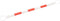vidaXL - Pylonstangen - inklapbaar - 10 - st - 116-197 - cm