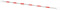 vidaXL - Pylonstangen - inklapbaar - 116-197 - cm - kunststof - 2 - st