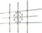 vidaXL - Raam - hekwerk - 69 - x - 114 - cm