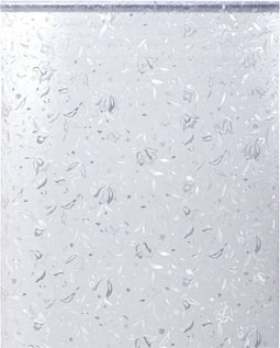 vidaXL - Raamfolie - bloemenpatroon - mat - 45x500 - cm - PVC