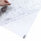 vidaXL - Raamfolie - bloemenpatroon - mat - 45x500 - cm - PVC