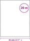 vidaXL - Raamfolie - statisch - mat - transparant - grijs - 45 - x - 2000 - cm - PVC