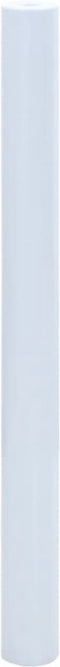 vidaXL - Raamfolie - statisch - mat - transparant - wit - 45x1000 - cm - PVC