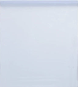 vidaXL - Raamfolie - statisch - mat - transparant - wit - 60x500 - cm - PVC