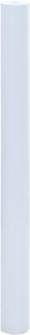 vidaXL - Raamfolie - statisch - mat - transparant - wit - 90x1000 - cm - PVC