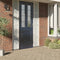 vidaXL - Raamfolie - statisch - mat - transparant - wit - 90x2000 - cm - PVC