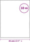 vidaXL - Raamfolie - statisch - matzwart - 45 - x - 1000 - cm - PVC